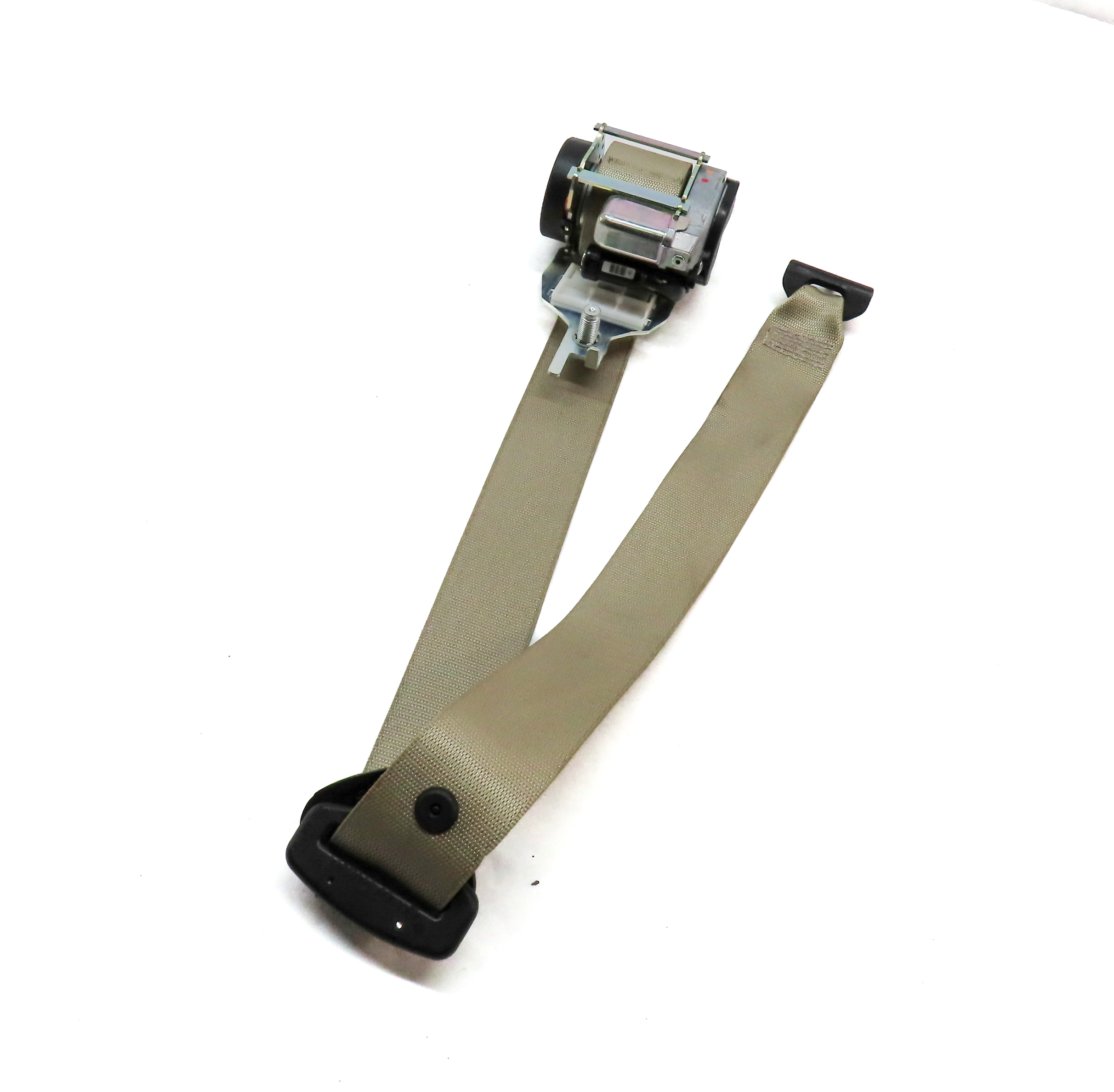2013 MERCEDES ML550 (W166) REAR LEFT SEAT SEATBELT RETRACTOR (BEIGE) — exact item pictured